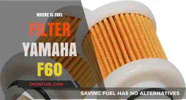 Locating the Fuel Filter in Your Yamaha F60
