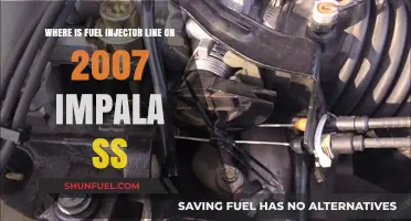 Locate the Fuel Injector Line on Your 2007 Impala SS