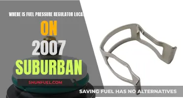 Finding the Fuel Pressure Regulator in 2007 Suburbans