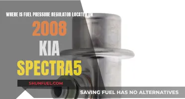 Kia Spectra5 Fuel Pressure Regulator: Location and Maintenance Guide