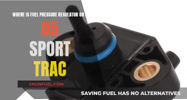 Locating the Fuel Pressure Regulator in a Sport Trac