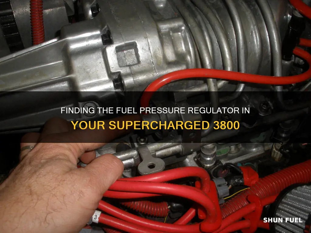 where is fuel pressure regulator on supercharged 3800