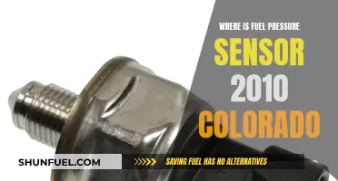 Locating the Fuel Pressure Sensor in a 2010 Chevy Colorado