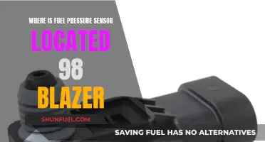 Fuel Pressure Sensor Location in '98 Blazers: A Guide