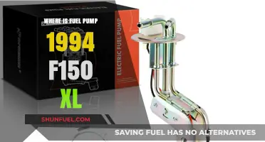 Locating the Fuel Pump in a 1994 Ford F150 XL