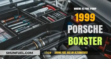 Locating the Fuel Pump in a 1999 Porsche Boxster