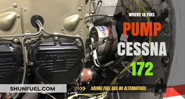Locating the Fuel Pump in a Cessna 172: A Comprehensive Guide