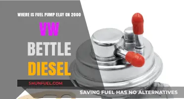 Locating the Fuel Pump Relay in VW Beetle Diesel