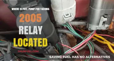 2005 Toyota Tacoma Fuel Pump Relay Location Guide