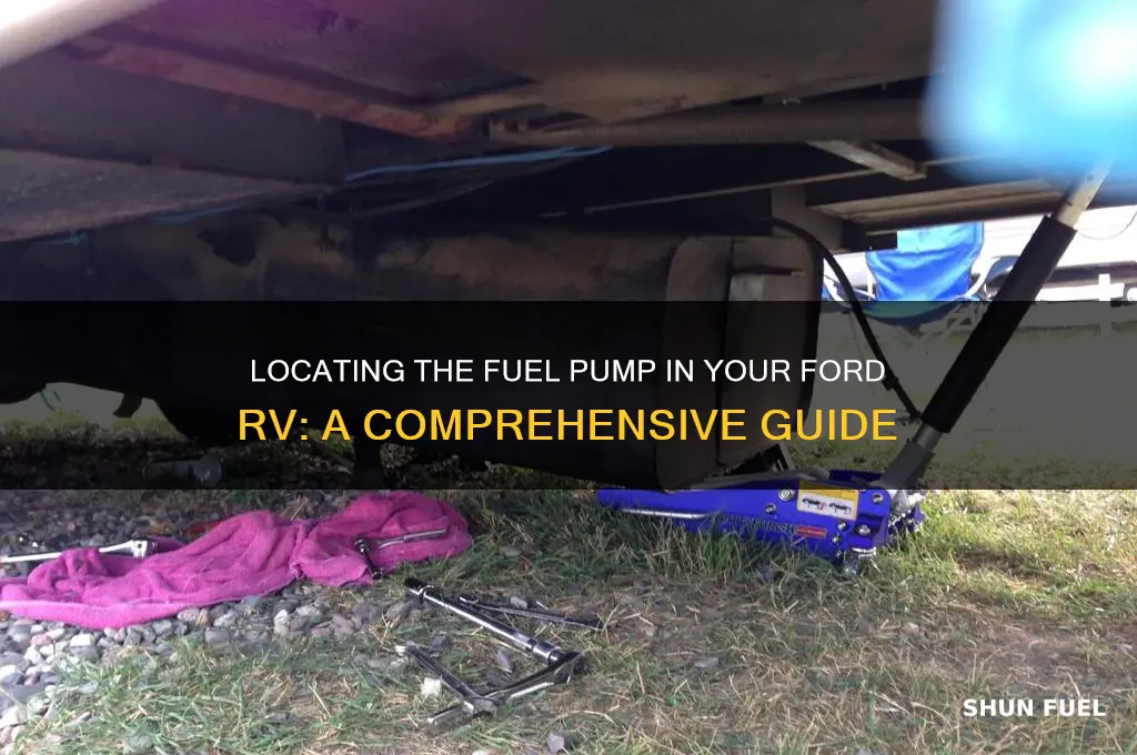 where is fuel pump ford rv