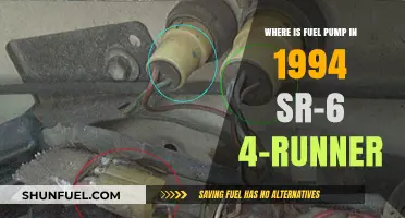 Locating the Fuel Pump in a 1994 Toyota SR5 4Runner