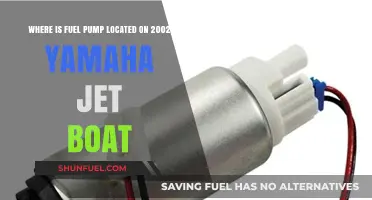 Locate the Fuel Pump on Your 2002 Yamaha Jet Boat
