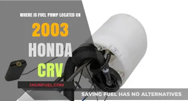 Locate Your 2003 Honda CR-V's Fuel Pump: A Quick Guide