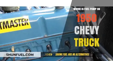 Locating the Fuel Pump on a 1950 Chevy Truck: A Guide