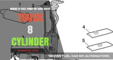 Locating the Fuel Pump on a 1988 Chevy Truck V8