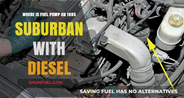 Locating the Fuel Pump in a 1995 Suburban Diesel