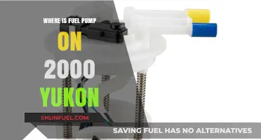 Locating the Fuel Pump on a 2000 Yukon: A Quick Guide