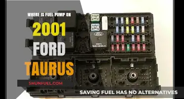 Locating the Fuel Pump in a 2001 Ford Taurus: A Guide