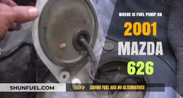 Locate the Fuel Pump on Your 2001 Mazda 626 Easily