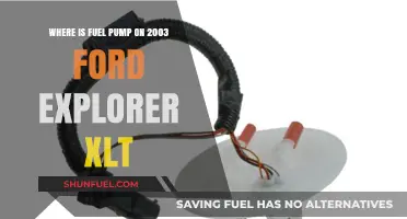 Locate the Fuel Pump on Your 2003 Ford Explorer XLT