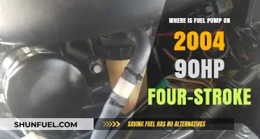 Locating the Fuel Pump on a 2004 90HP Four-Stroke Engine