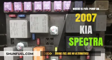 Locate the Fuel Pump on Your 2007 Kia Spectra Easily