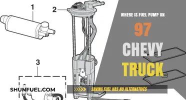 Locating the Fuel Pump on a 1997 Chevy Truck: A Guide