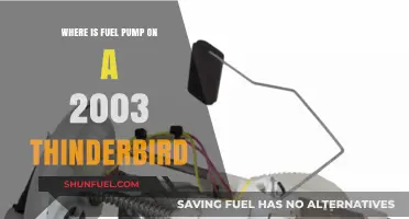 Locating the Fuel Pump on a 2003 Thunderbird: A Quick Guide