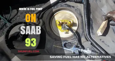 Locating the Fuel Pump in Your Saab 93: A Quick Guide