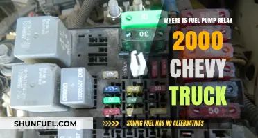 Locate Fuel Pump Relay in a 2000 Chevy Truck Easily