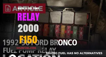 Locate Fuel Pump Relay in 2000 Ford F150 Easily