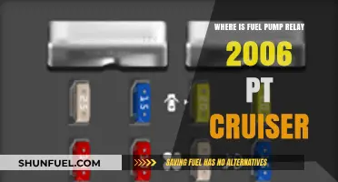 Locating the Fuel Pump Relay in a 2006 PT Cruiser