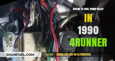 Locating the Fuel Pump Relay in a 1990 4Runner