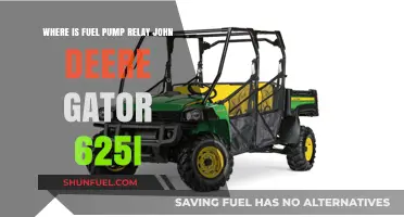 Locating the Fuel Pump Relay in a John Deere Gator 625i