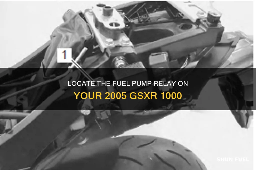 where is fuel pump relay located on 05 gsxr 1000