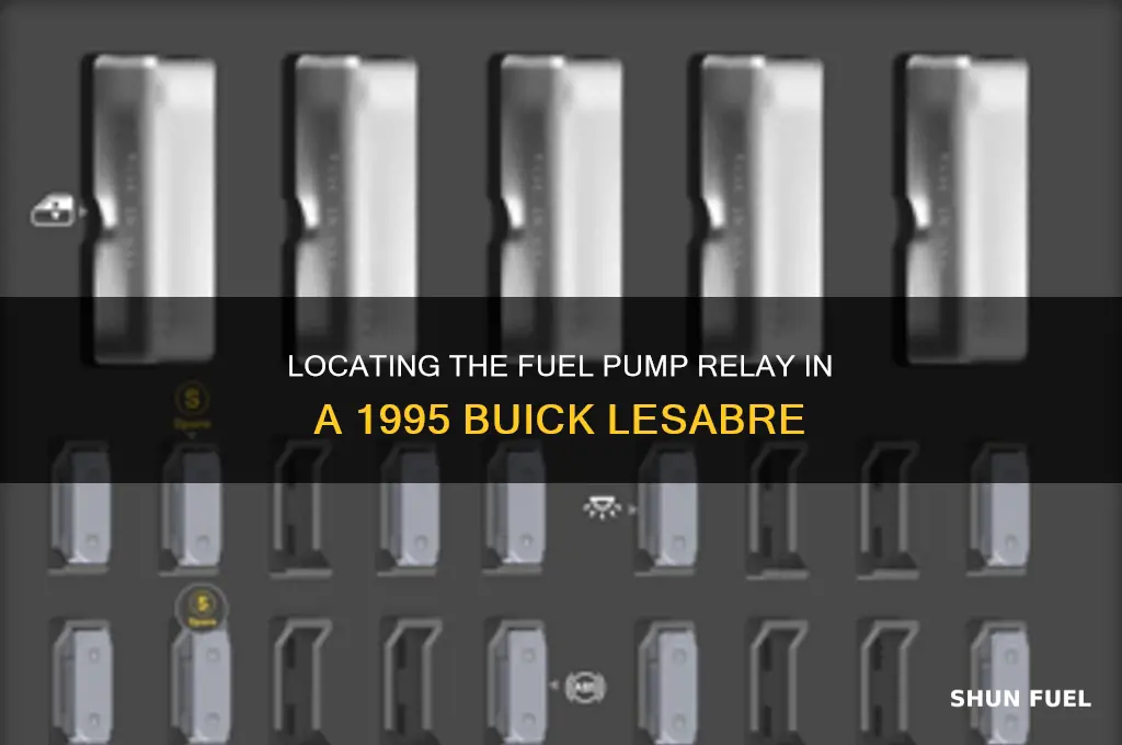 where is fuel pump relay on 1995 buick lesabre