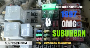 Locate the Fuel Pump Relay in Your 1997 GMC Suburban