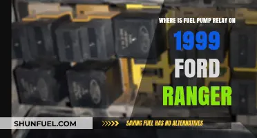 Locate the Fuel Pump Relay in Your 1999 Ford Ranger