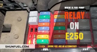 Locating the Fuel Pump Relay on Your Ford E250 Van