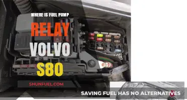 Locating the Fuel Pump Relay in a Volvo S80: A Guide