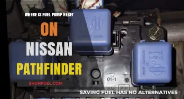 Locate the Fuel Pump Reset on Your Nissan Pathfinder Easily
