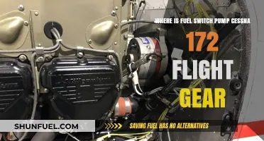 Cessna 172 Fuel Switch Pump Location in Flight Gear Explained