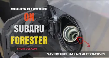 How to Find the Fuel Door Release in Your Subaru Forester