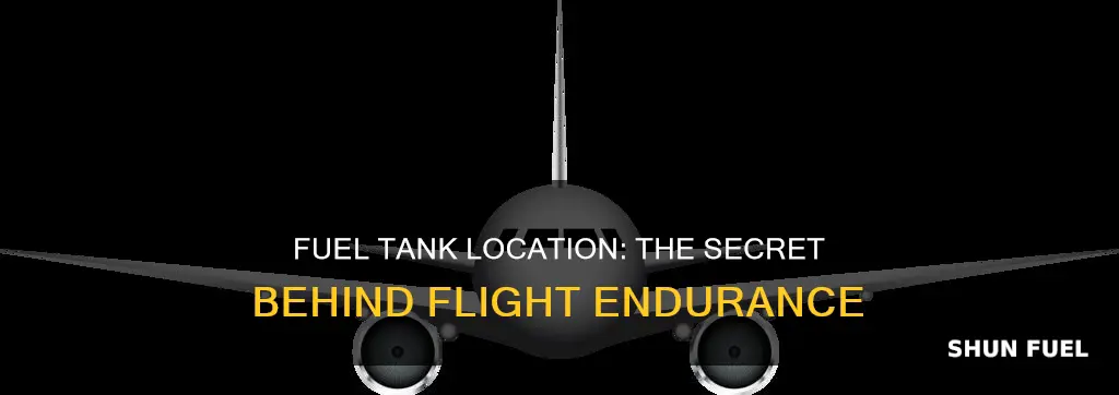 where is fuel tank in aeroplane