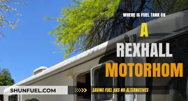 Fuel Tank Location in Rexhall Motorhomes