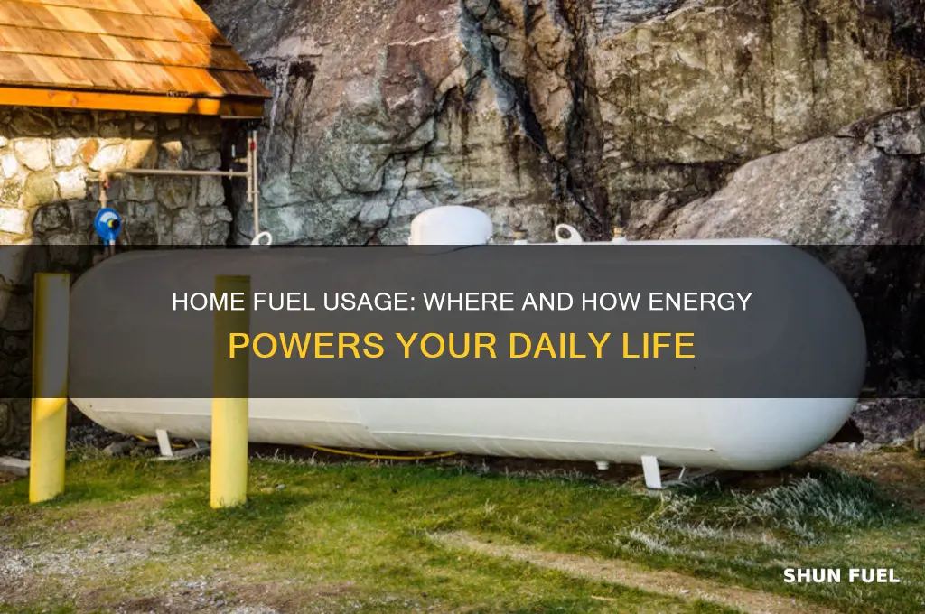 where is fuel using at home
