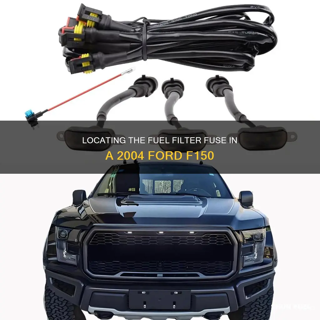 where is fuse for fuel filter in 2004 ford f150