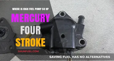 Locating the High-Performance 50 HP Mercury Four-Stroke Fuel Pump