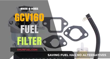 Locating the Honda GCV160 Fuel Filter: A Step-by-Step Guide