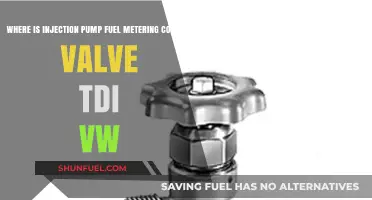VW TDI Injection Pump Fuel Metering Control Valve Location Guide